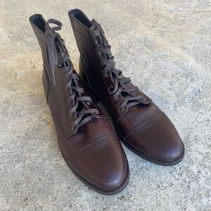 Thursday Boot Company brown Captain boots 10US winter fall leather